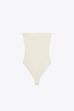 STRETCH BANDEAU BODYSUIT - Zara фото 34