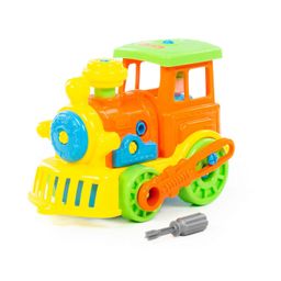 Конструктор-транспорт Паровоз (в сеточке)