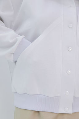 Бомбер Моя мечта (белый) Б13359-13М - Lt collection фото 5