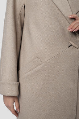 01-11985 Пальто женское демисезонное - El podio фото 6