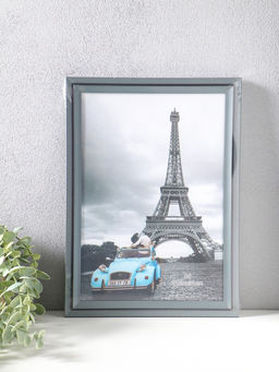 Фоторамка пластик формат А4 см "Остин" серый графит 33,5х24,5х1,5 см