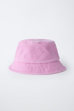 GORRO BUCKET COSTURAS / Rosa - Zara фото 4