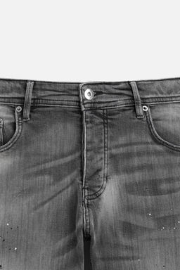 RIPPED SKINNY JEANS WITH PAINT SPLATTER - Zara фото 8