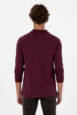 Erkek Bordo Basic Sweatshirt Sepette S_rpriz _ndirim - U.s. polo assn фото 19