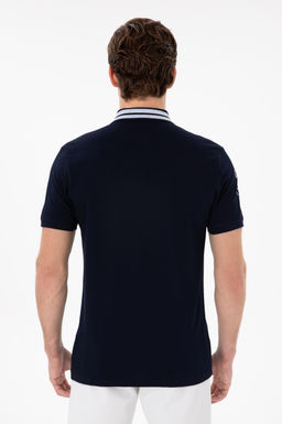 Erkek Slim Fit Polo Yaka Lacivert Basic Ti__rt Sepette S_rpriz _ndirim - U.s. polo assn фото 5