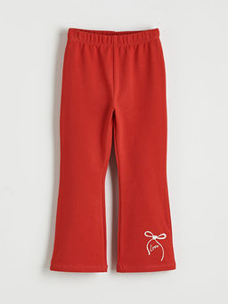 Fiyonklu ?spanyol Pa?a K?z ?ocuk Tayt 2li