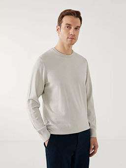 Bisiklet Yaka Erkek Triko Kazak