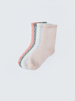 Kendinden Desenli K?z ?ocuk Soket ?orap 5li - Waikiki фото 2