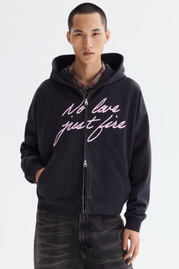Chaqueta sudadera con cremallera Oversized Fit - H&m фото 3