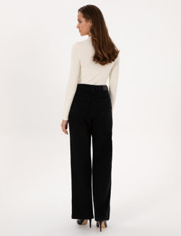 Siyah Loose Fit Jean Pantolon - Pierre cardin фото 4