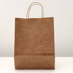 Цена за 20 шт. Пакет крафт без печати 24 х 11 х 32 см - Simaland фото 2