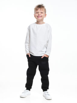 Брюки для мальчика 22-3312 черный - Mini maxi фото 5