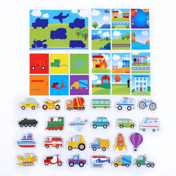 Развивающий набор лото «Изучаем транспорт»