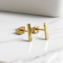 Серьги из стали