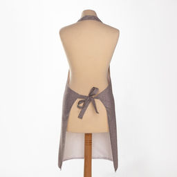 Фартук Этель Однотонный цв.серый 65 х70см, 100% п/э  фото 6