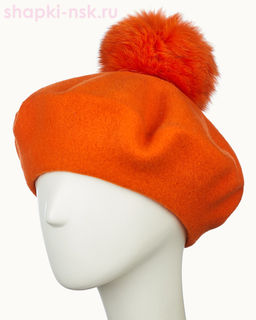 Берет фетр флис Помпон 115 Берет женский флис (58-59) - Tonak фото 37