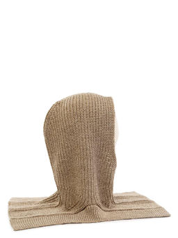 Шапка жен. шерсть+акр LB-BR55036 beige melange - Labbra фото 6