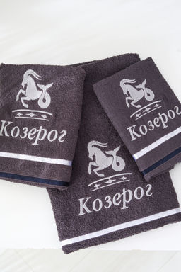 14418/10 Знаки зодиака полотенце махровое плотность 350гр