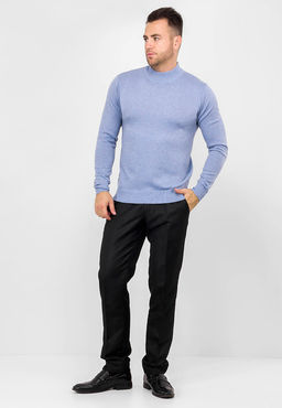 Джемпер мужской GREG G122-05427 (голубой фиолет м.)  фото 4