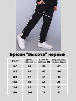 Брюки "Высота" черный
