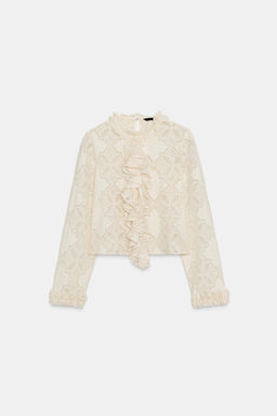 ROMANTIC RUFFLED BLOUSE