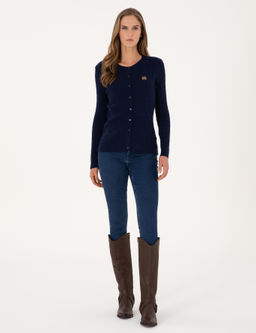 Lacivert Ex. Slim Fit Triko H_rka - Pierre cardin фото 4