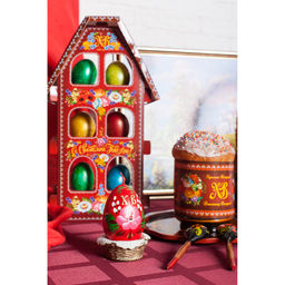 Декоративная свеча Пасхальное яйцо в лукошке - Simaland фото 5