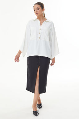 Юбка AURA 5037-164 черный  фото 3