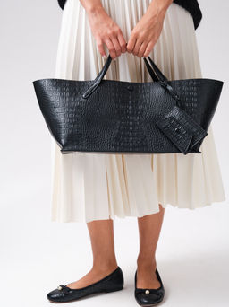 Сумка Dari DBR 31136 черный/крок  фото 2