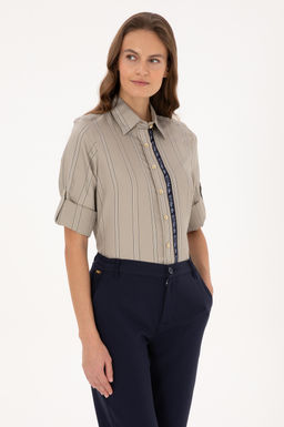 Kad_n A__k Haki Uzun Kollu G_mlek - U.s. polo assn фото 3