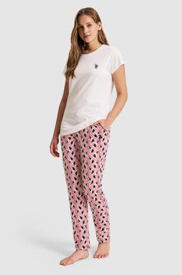 Kad_n Ekru Pijama Tak_m_