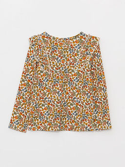 Bisiklet Yaka Uzun Kollu K?z Bebek Ti??rt - Waikiki фото 2