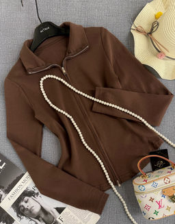 Кофта на молнии