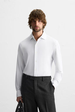 TEXTURED STRETCH SHIRT - Zara фото 2