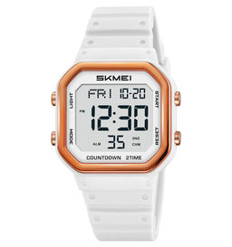 Часы наручные Skmei женские электронные спортивные 2439white-white