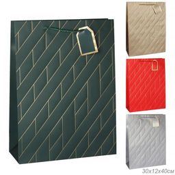 Пакет подарочный 40х30х12 / FD 26 L /уп 12/360/