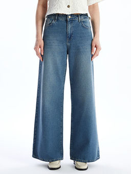 Baggy Fit Kad?n Jean Pantolon