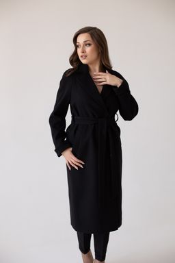 Пальто женское демисезонное 22555 (синий) - Kankan фото 6