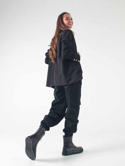 Ботинки 365.L.1918bl.Black/Шерсть