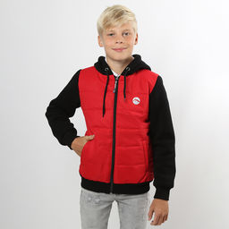 RODOS Куртка детская демисезон М-222 (Детская/М) Красный/Чёрный