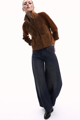 FLAT LEATHER DECK SHOES