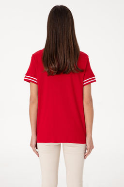 Kad_n K_rm_z_ V Yaka Ti__rt Sepette S_rpriz _ndirim - U.s. polo assn фото 5