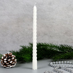 Свеча стержень 12 штук 20 см / GL-12R /уп 72/белые - Галеонтрейд фото 7