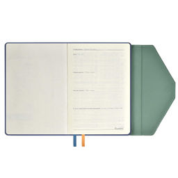 Ежедневник недатированный ESCALADA, А5, 160 л., арт. 63978/ 15 РУФФО СЕРО-ГОЛУБОЙ  фото 13