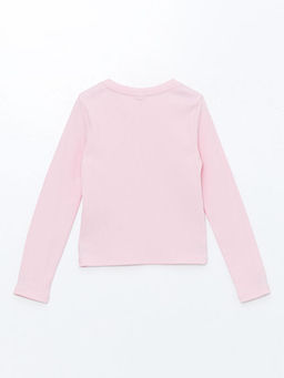 Bisiklet Yaka K?z ?ocuk Ti??rt