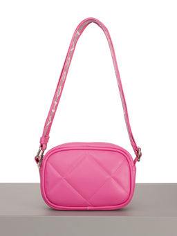 LACCOMA сумка Доминика-Ф826-ярко-розовый эко кожа хлопок
