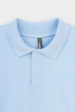 К 302109-1/небесный джемпер-поло дет - Crockid фото 10
