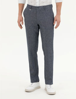 Lacivert Slim Fit Kuma_ Pantolon - Pierre cardin фото 2