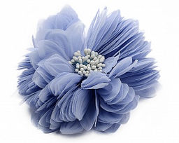 Заколка-брошь PR3966 голубой