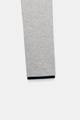 MOCK LAYER CROP T-SHIRT - Zara фото 9